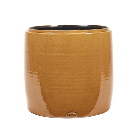 Glazed Shades Plant Pot | Honey Small