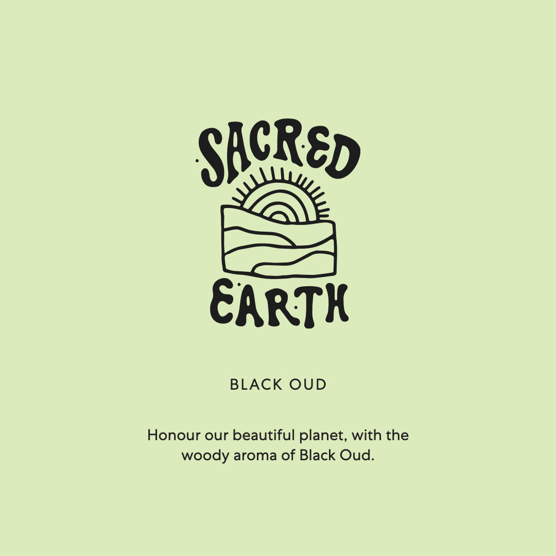 Sacred Earth Reed Diffuser in Black Oud