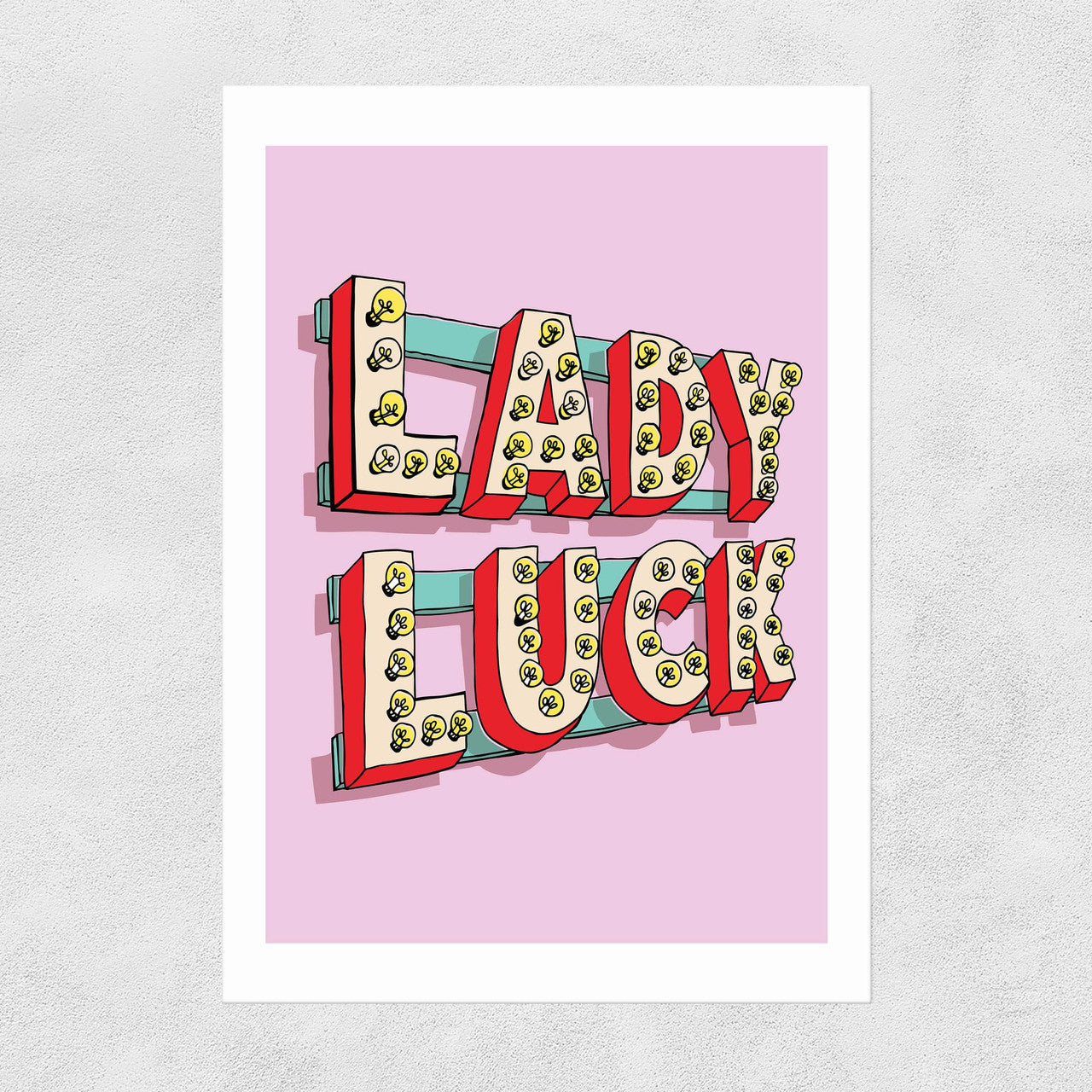 Lady Luck Print