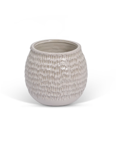 Winkleigh Pot White (available in 2 sizes)