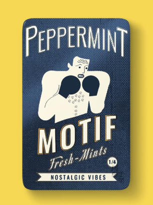 Motif mints - Nostalgic Vibes Mint Tins