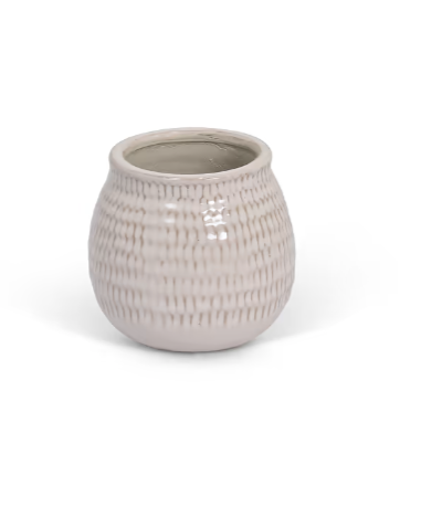 Winkleigh Pot White (available in 2 sizes)