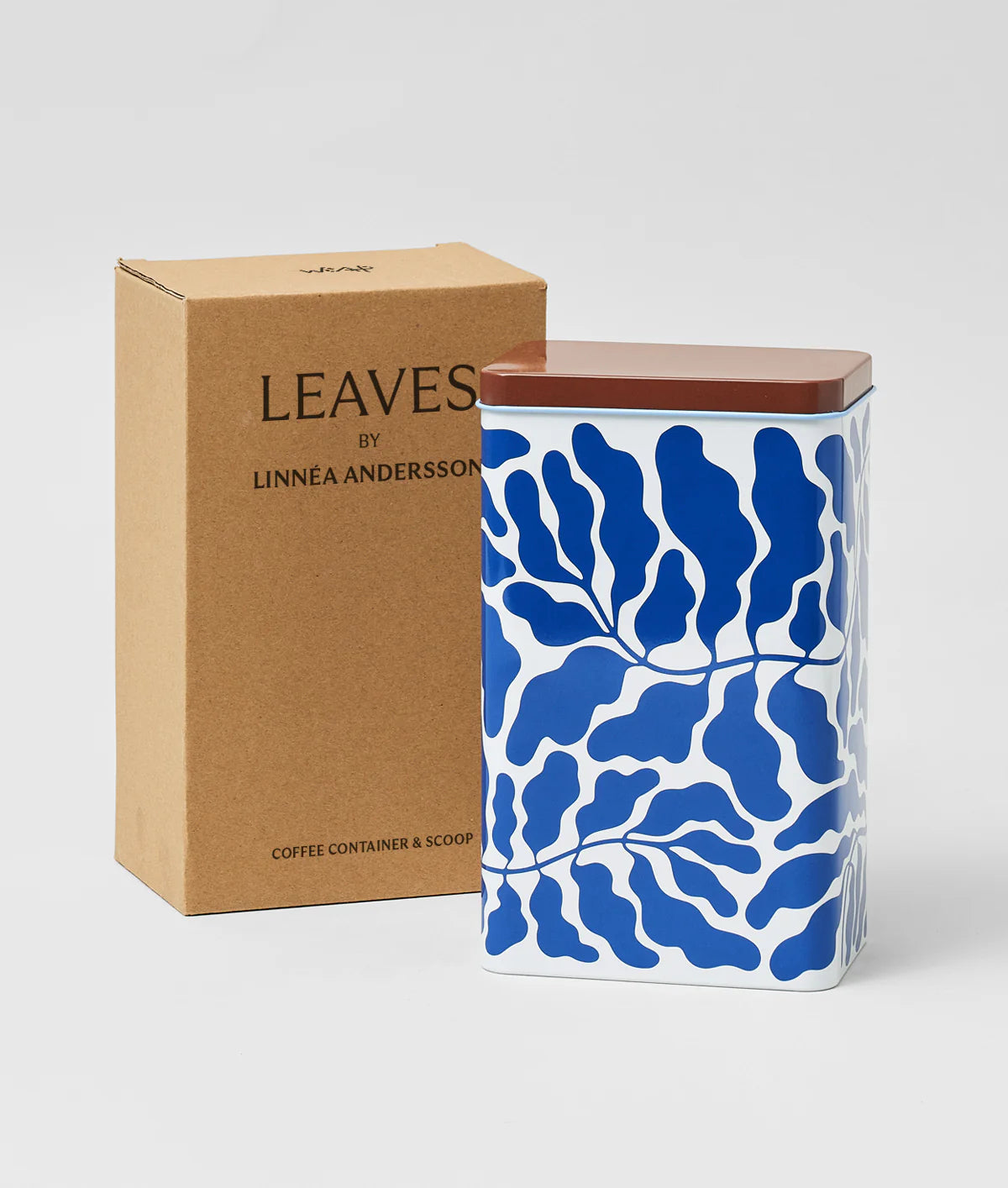 Blue Leaf Coffee Tin