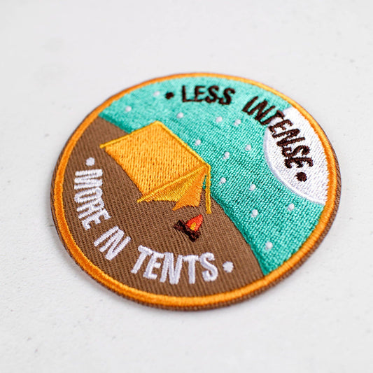 Less Intense, More In Tents Patch