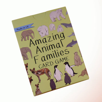 Amazing Animal Families Card Game