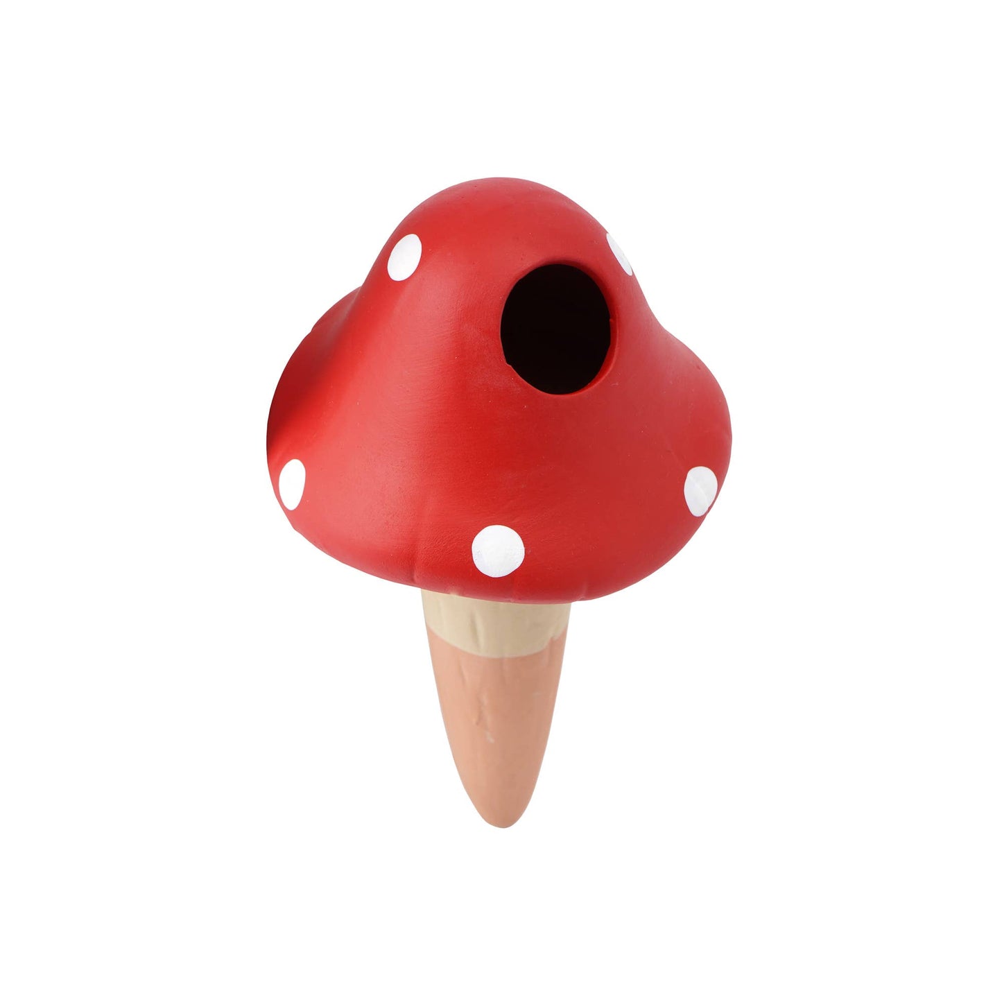 Toadstool Water Feeder - Painted Terracotta