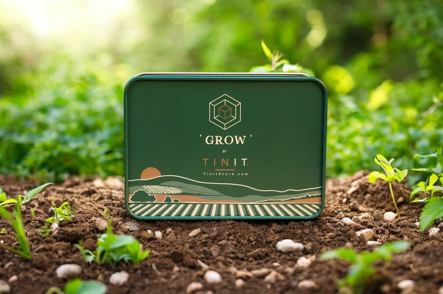 Gardening Seed Storage Tin