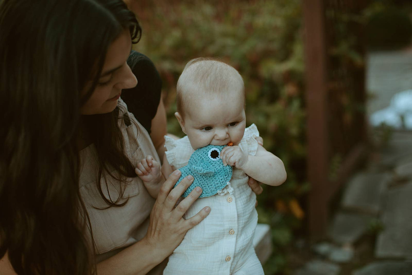 Little bird Rattle | Duck Egg Blue