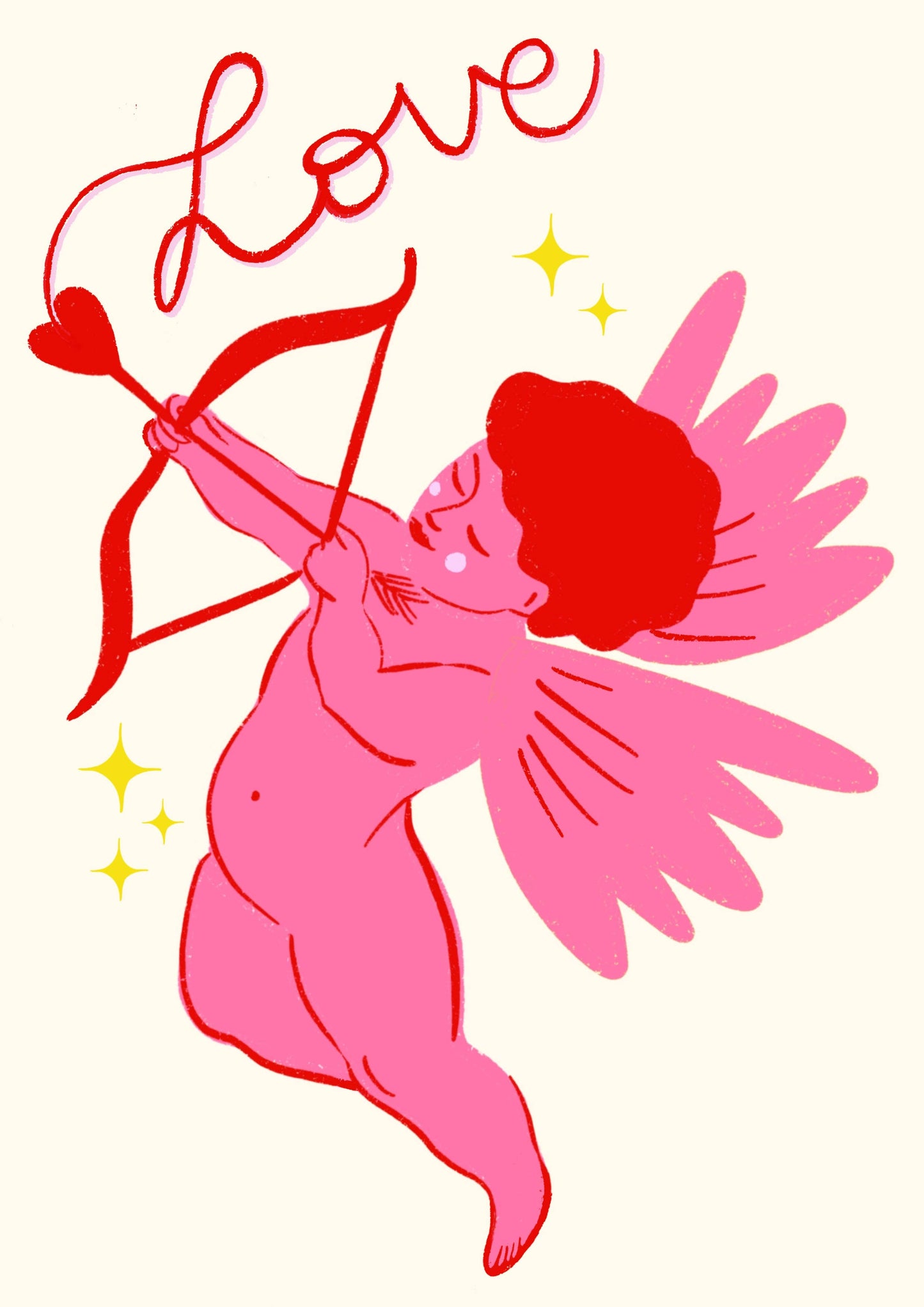 Cupid Valentine's Card