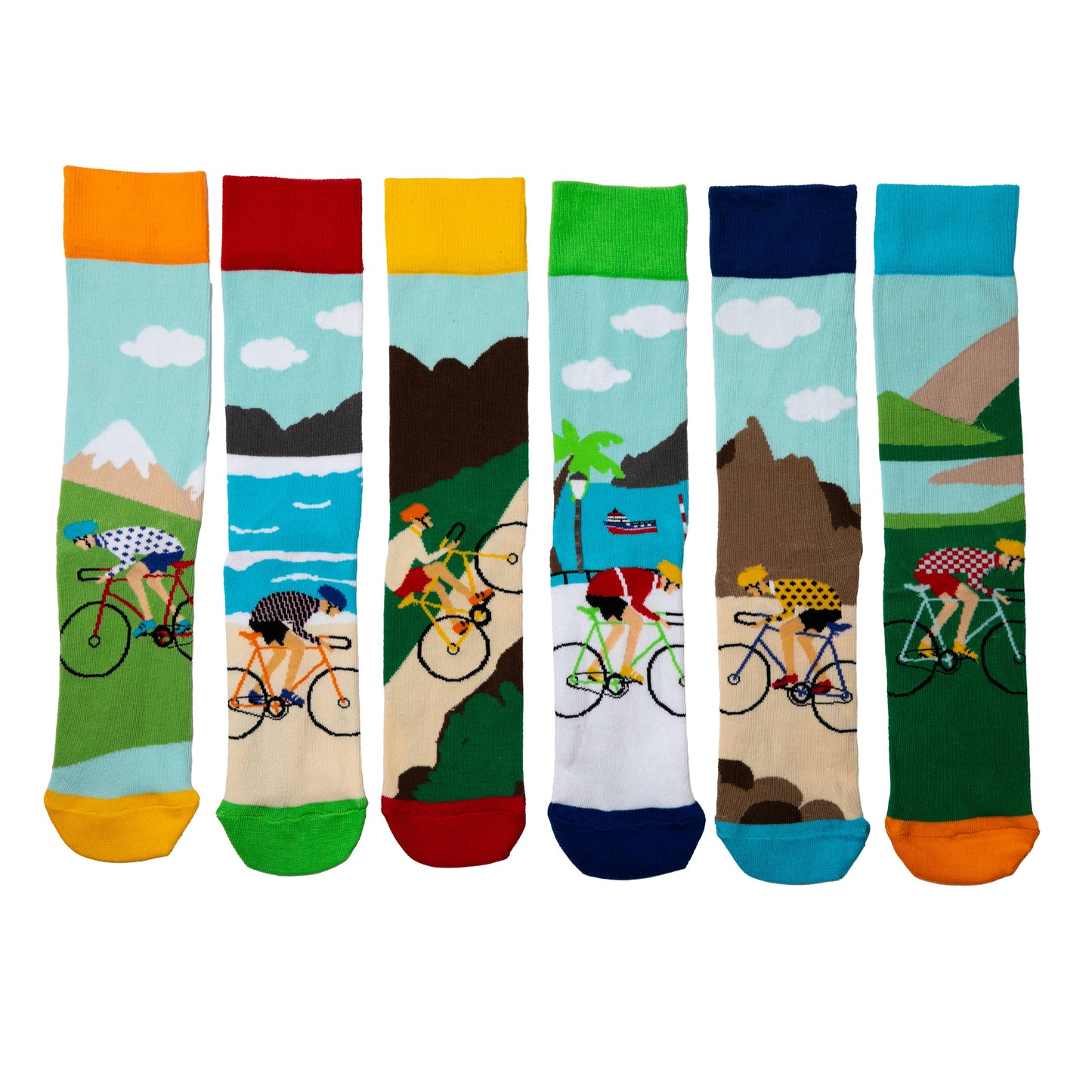 Cycling Odd Socks (6 x Odd Socks)