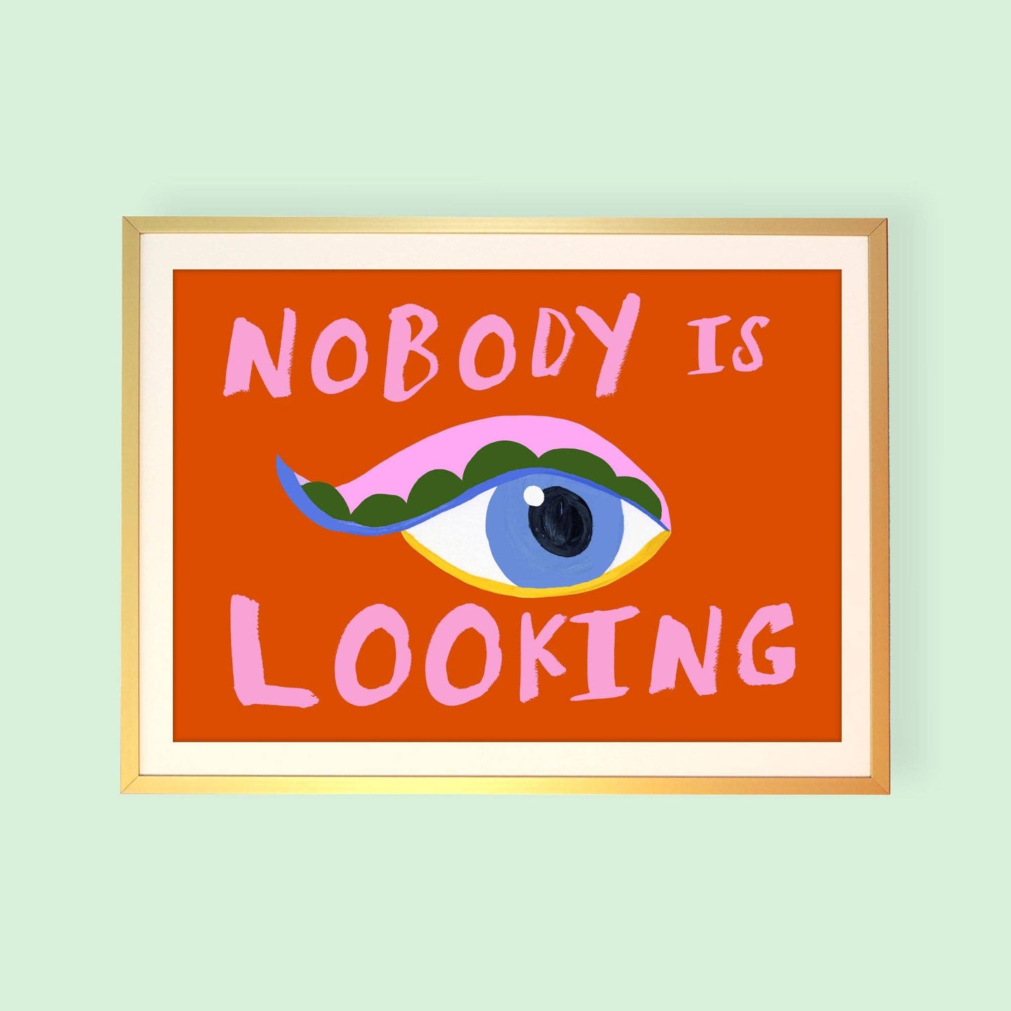 Nobody Is Looking Print