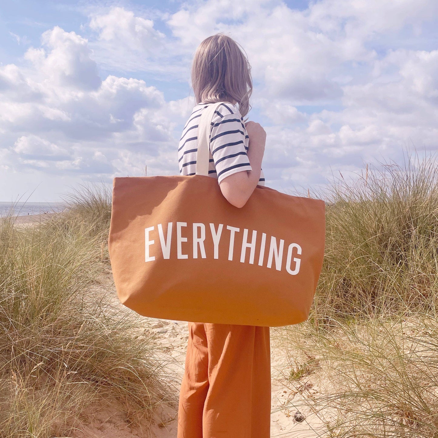 Everything | Tan REALLY Big Bag