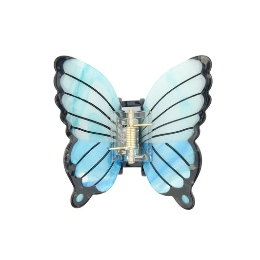 Blue Butterfly Hair Claw