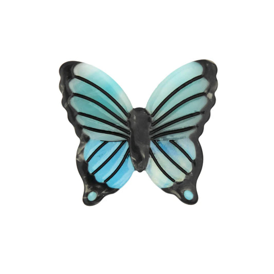 Blue Butterfly Hair Clip