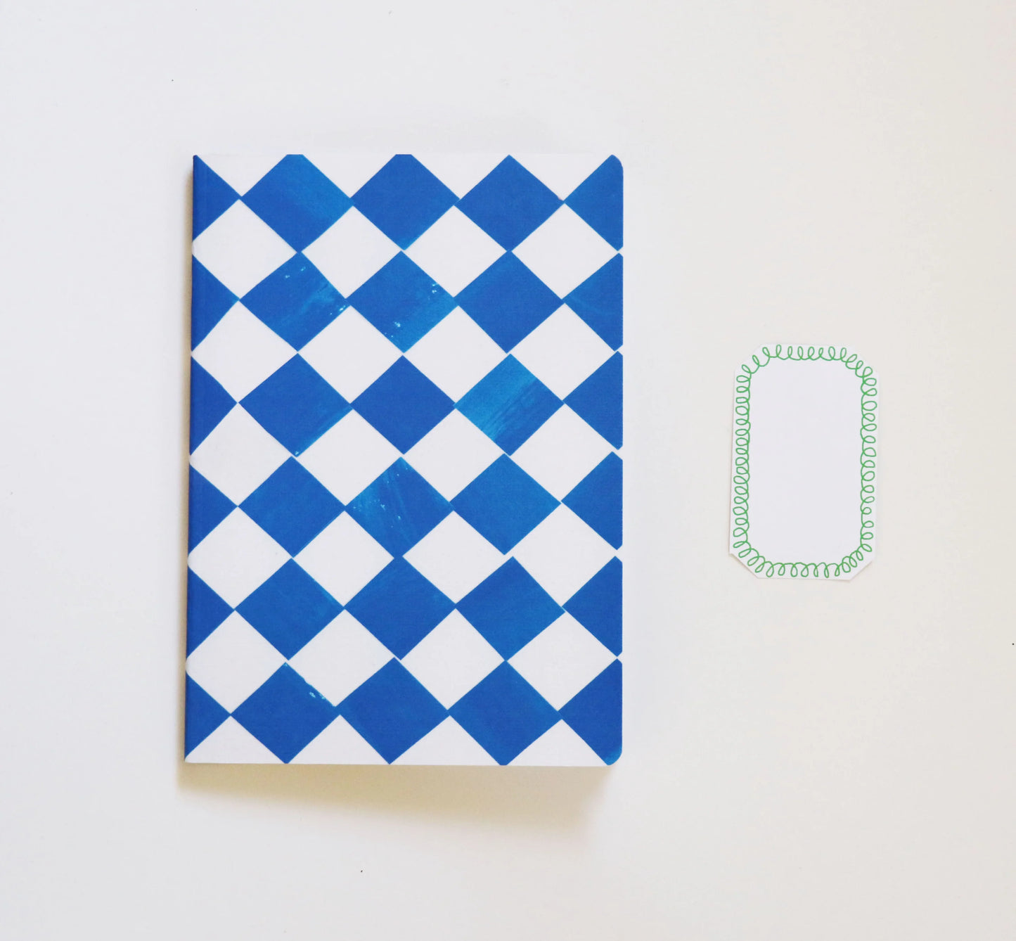 Chequered Sketch/Notebook A5 (various colours)