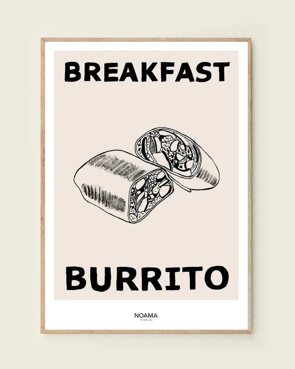 Breakfast Burrito Print