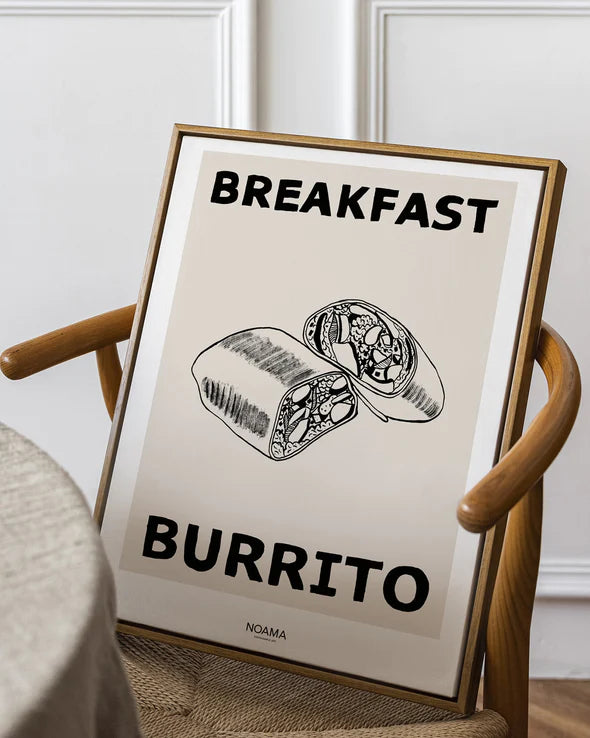 Breakfast Burrito Print