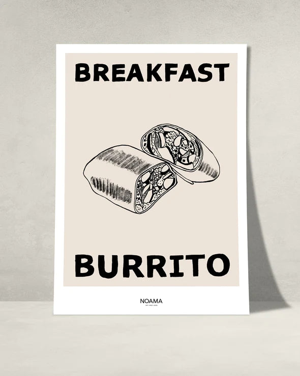 Breakfast Burrito Print