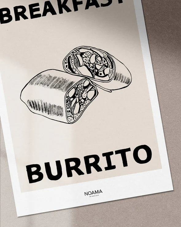 Breakfast Burrito Print