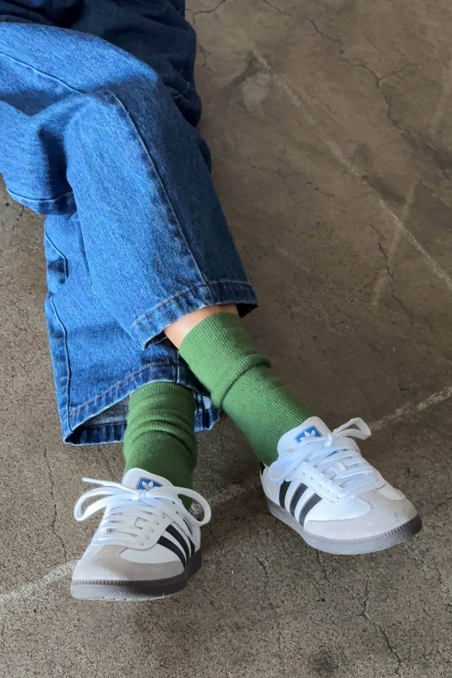 Camper Socks (in Avocado or Oatmeal)