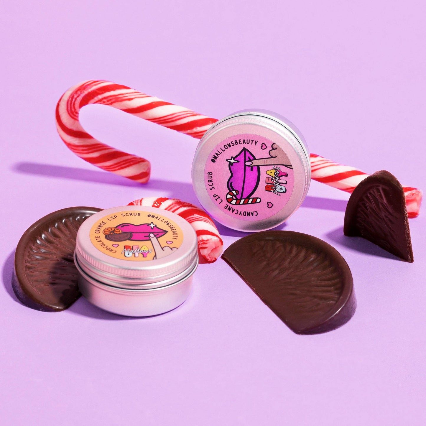 Candy Cane Lip Scrub