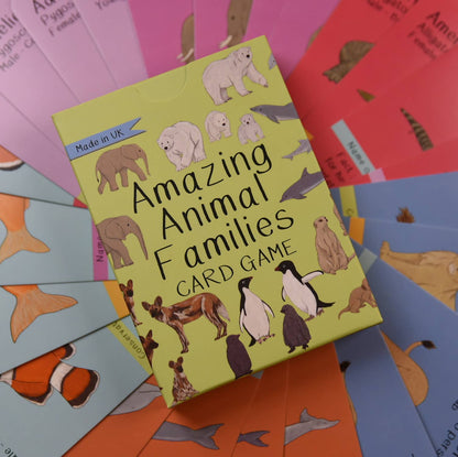 Amazing Animal Families Card Game