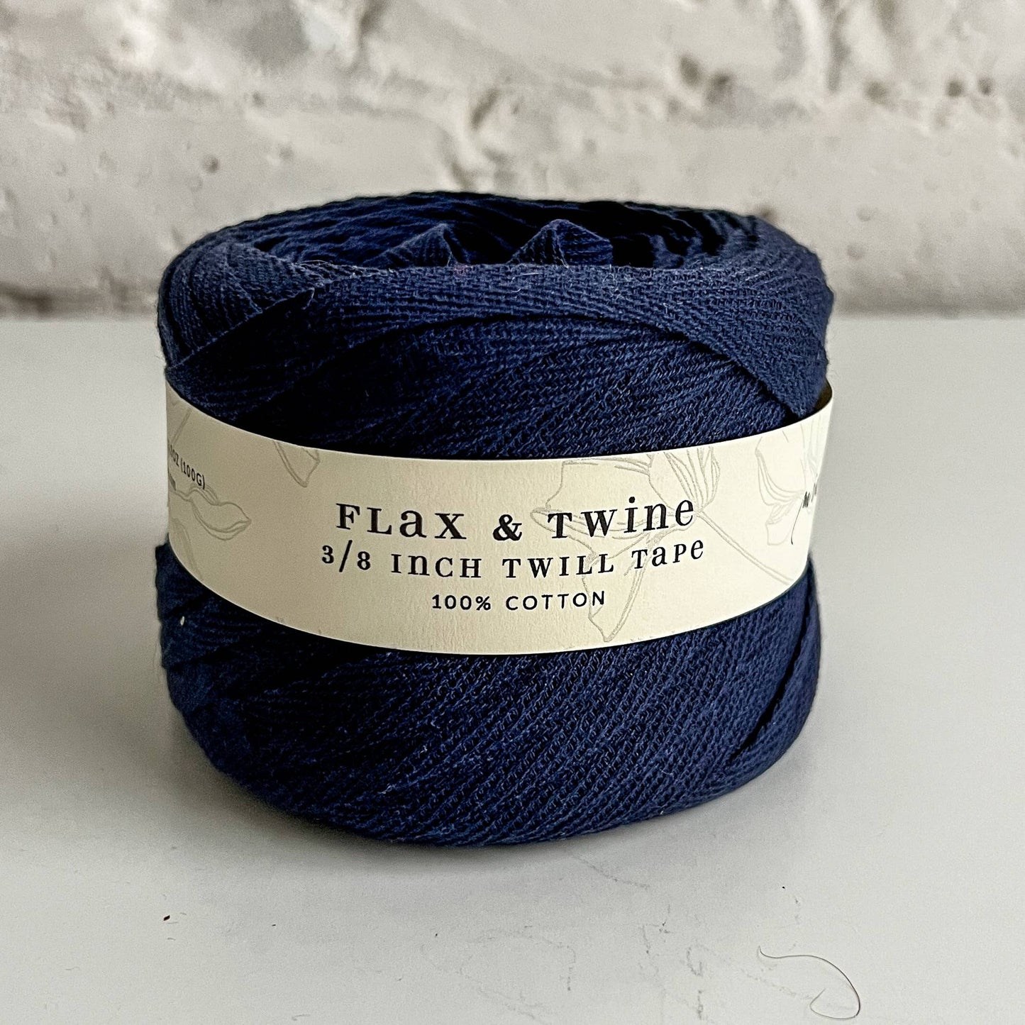 Flax & Twine Cotton Twill Tape (3/8") (150ft / 45m)