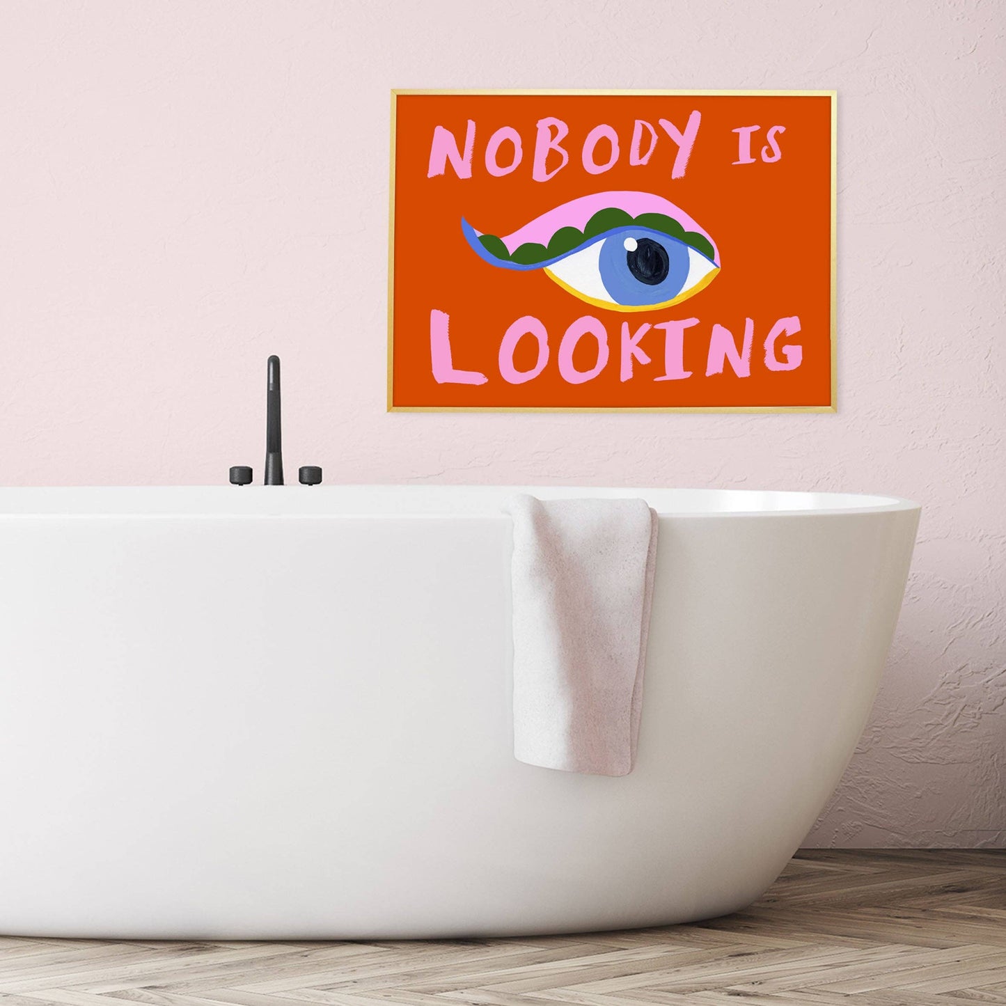 Nobody Is Looking Print