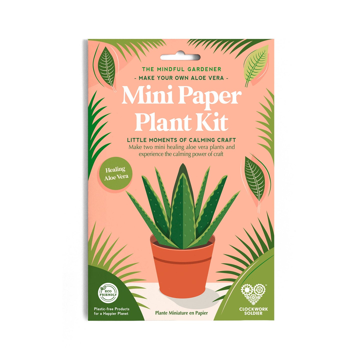 Make Your Own Healing Aloe Vera Paper Plant