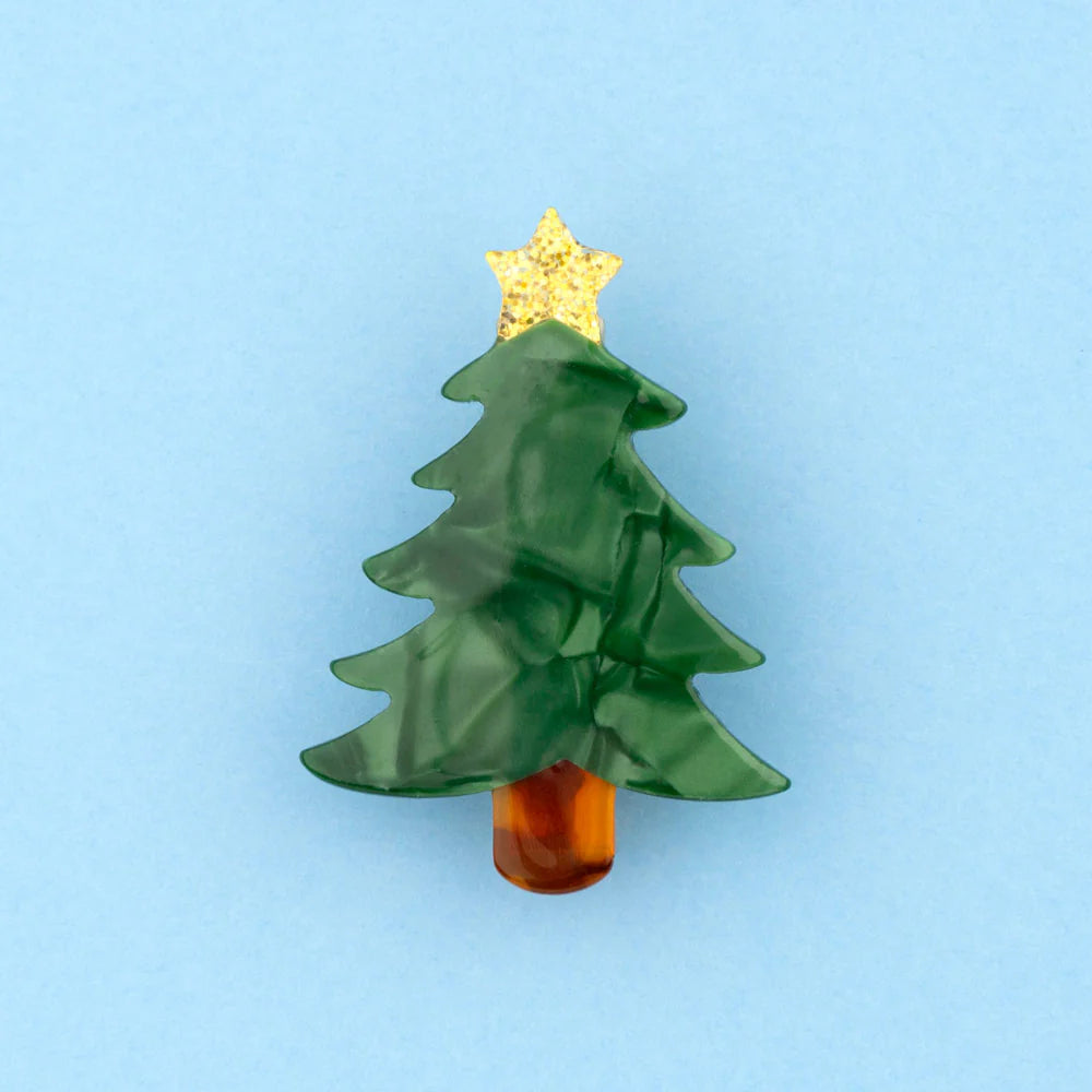 Christmas Tree Hair Clip