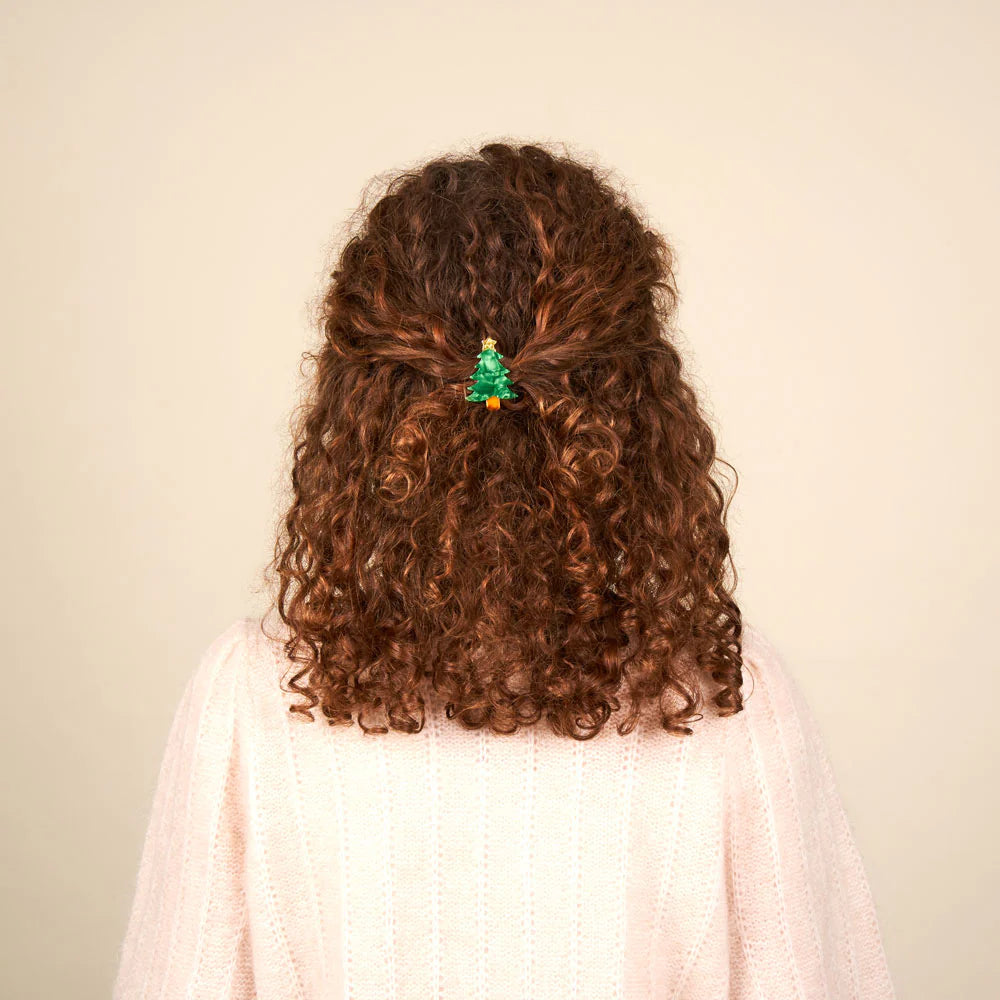 Christmas Tree Hair Clip