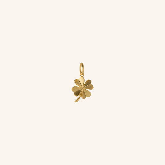 Clover Pendant | Gold Plated Recycled Silver