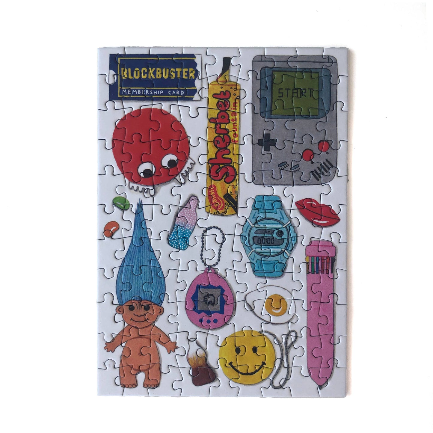 Retro 90's - 99 Piece Mini Jigsaw Puzzle