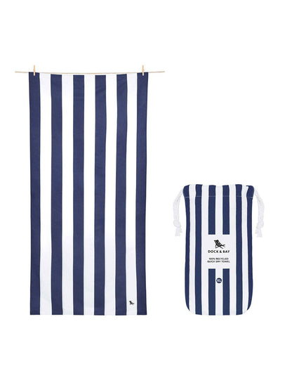 Quick Dry Towel | Cabana Whitsunday Blue L