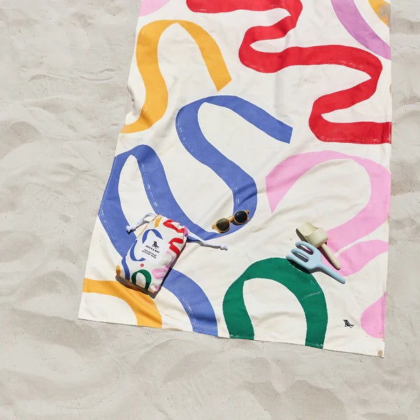 Kids Beach Towel | Doodle Mood M