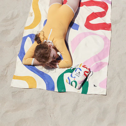 Kids Beach Towel | Doodle Mood M