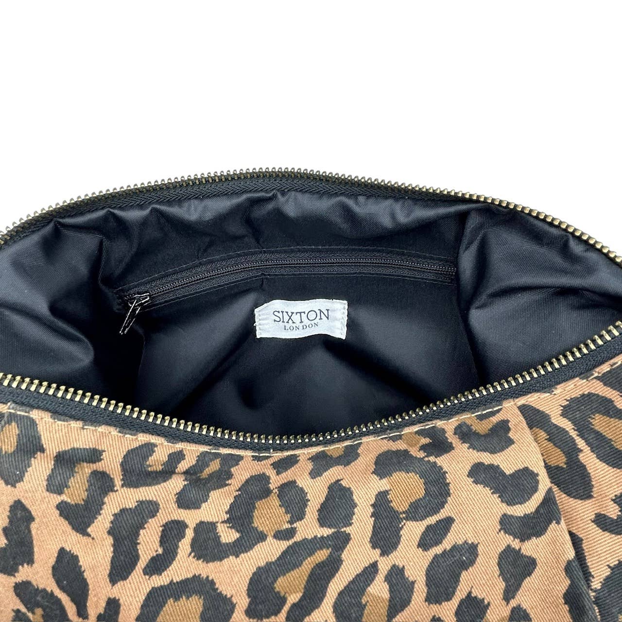 Brixton Cross Body Sling Bag | Leopard Print Brown