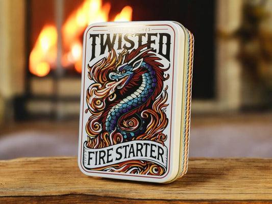 'Twisted Fire Starter' Match Tin