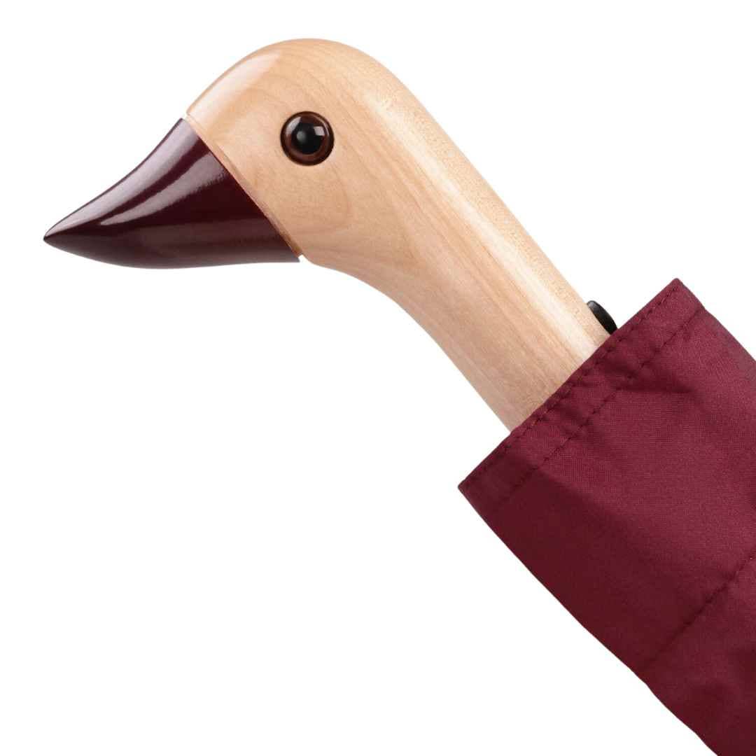 Christmas Cherry Compact Eco-Friendly Duck Umbrella