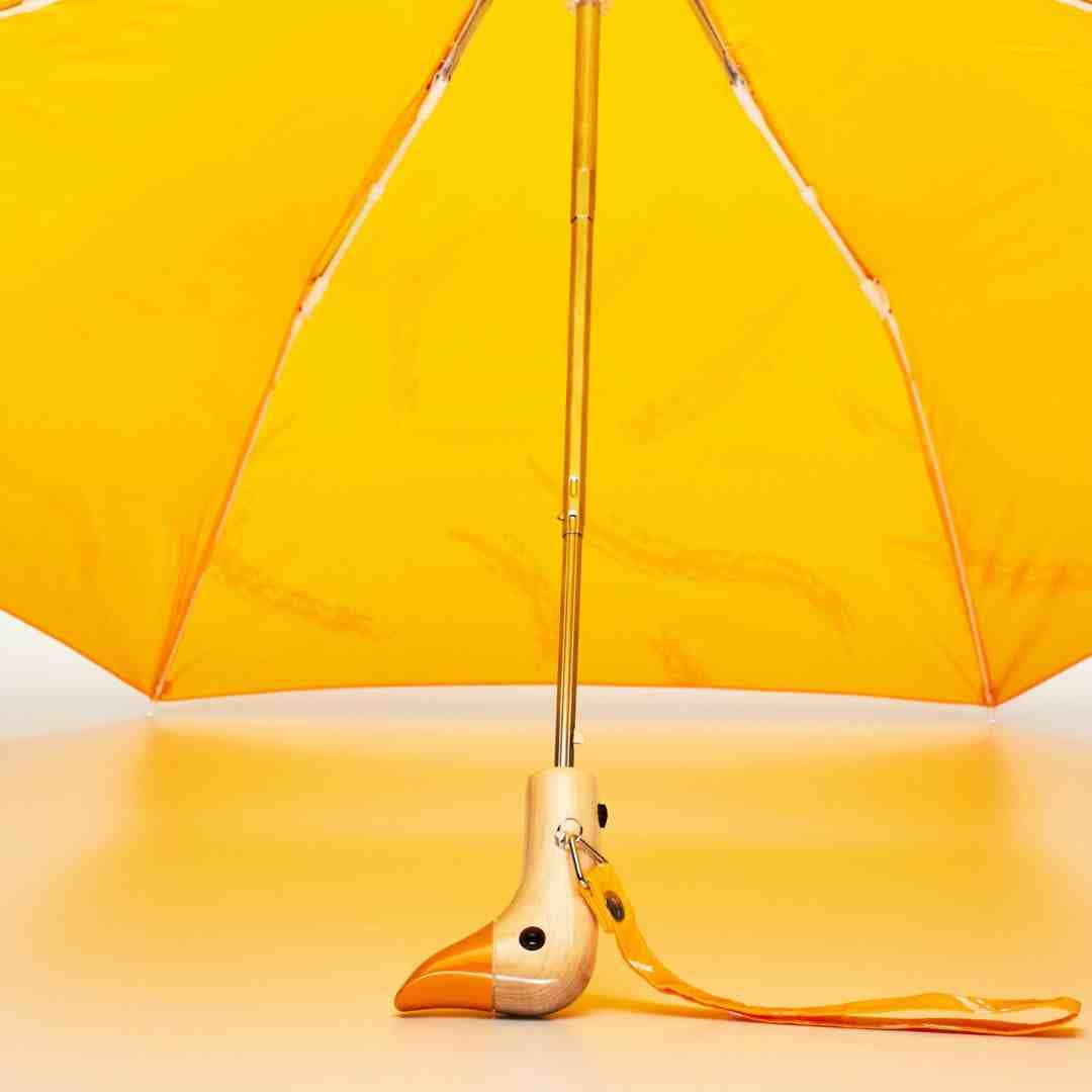 Saffron Brush Compact Eco-Friendly Duck Umbrella