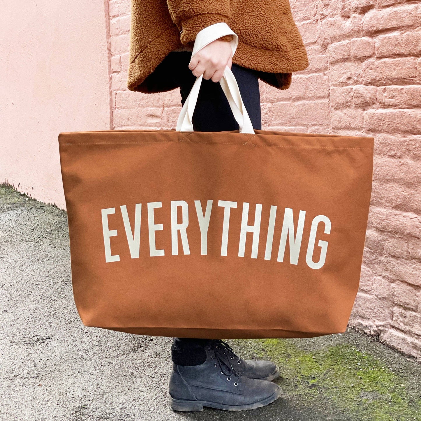 Everything | Tan REALLY Big Bag