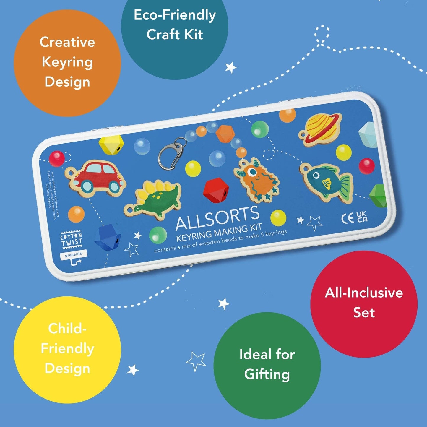 Allsorts Keyring Making Kit