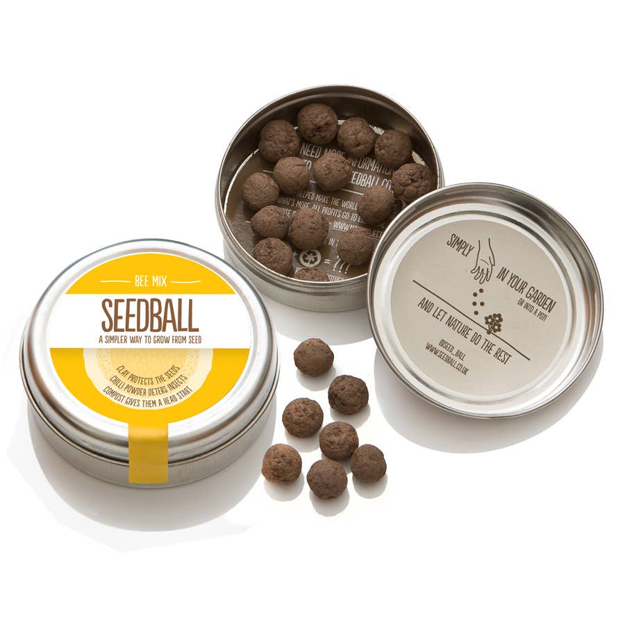 Bee Mix Seedball Tin