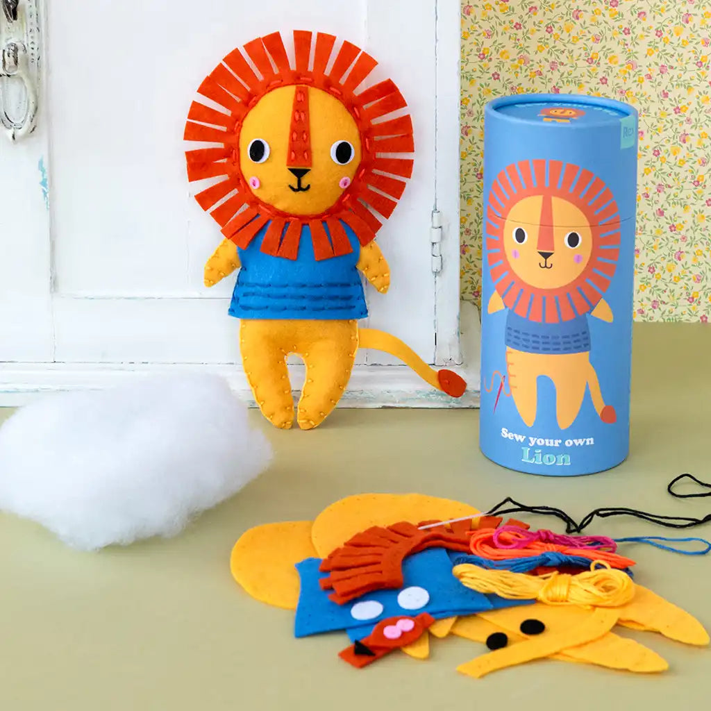 Sew Your Own Lion Craft Kit