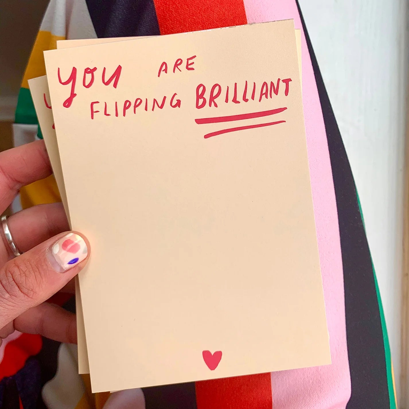 Desk Jotter | You Are Flipping Brilliant