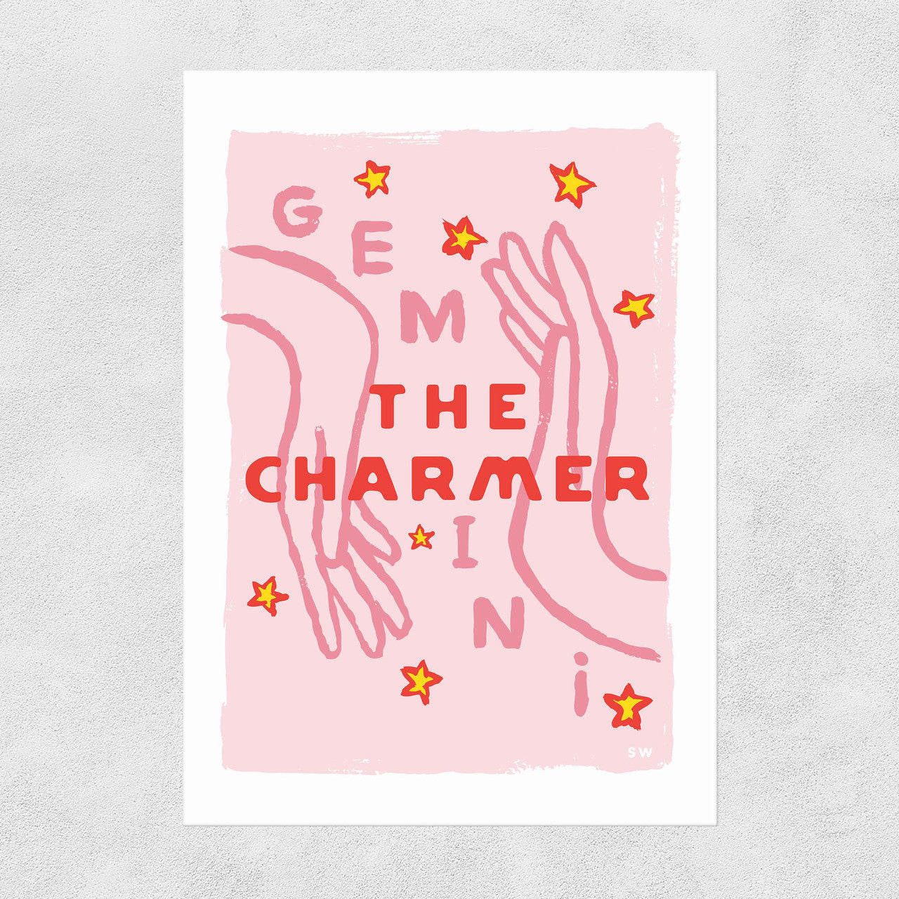 Gemini The Charmer Print