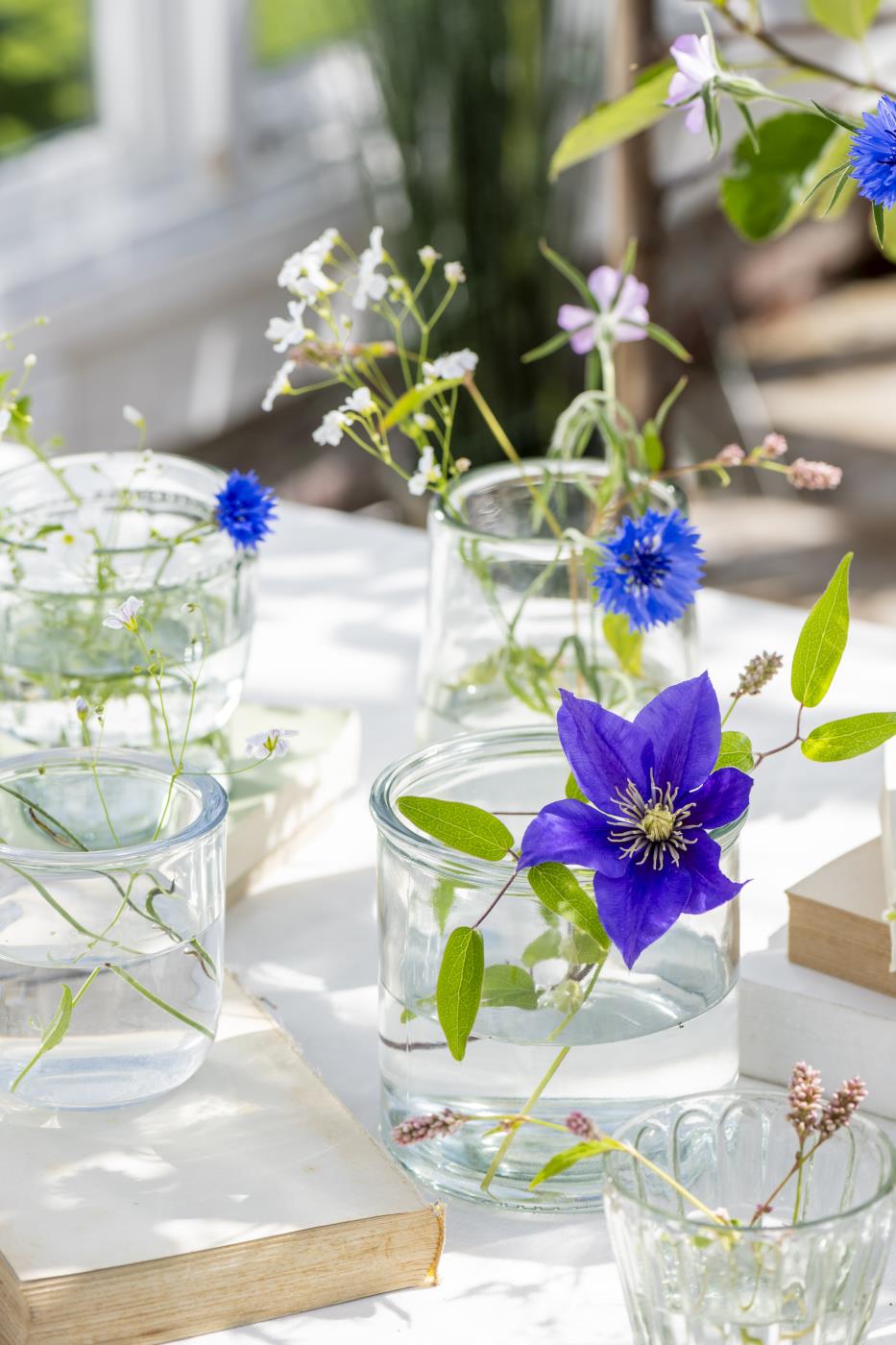 Glass Vase with Edge