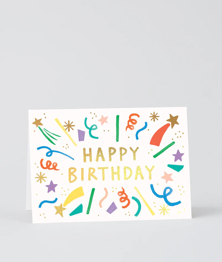 Happy Birthday Burst Card