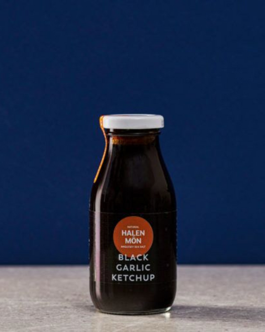 Black garlic ketchup by halen mon