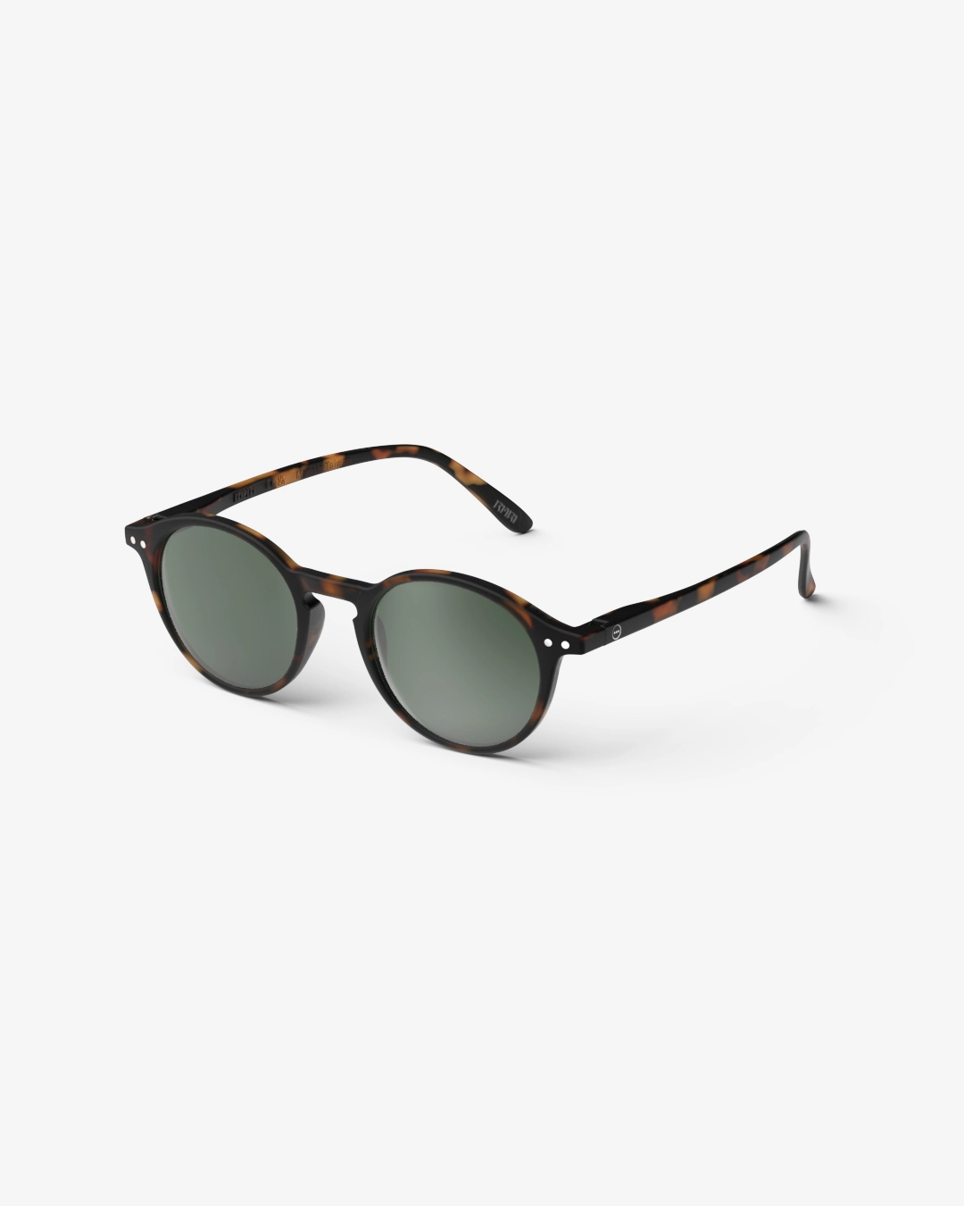 Sunglasses ‘Tortoise’ Green Lenses #D